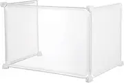 Garneck 3pcs Under Desk Privacy Panel Sneeze Guard for Standing Table Desk Privacy Screen Protective Partition for Office School Restaurant Supply