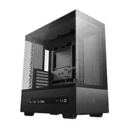 DeepCool CH690 DIGITAL Mid-Tower ATX Case, Panoramic Design, Support up to 420mm Radiator, Supports Rear Connector Motherboards, USB3.0x2 Audio/Micx1 R-CH690-BKNNA0D-G-1
