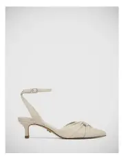 [Wittner] Glory Leather Kitten Heel in Grey