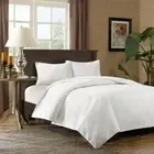 3-Pc Madison Park White KING Coverlet Set Geometric Pattern Quilt