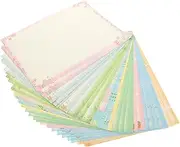MAGICLULU A4 Decorative Printer Paper 50 Sheets Pastel Color Paper Thick Printing Supply for Crafts