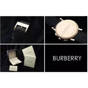 BURBERRY巴寶莉 burberry 三眼 手錶 防水 玫瑰金 BU9355 BU1863