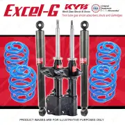 4x KYB EXCEL-G Shocks + Sport Low Coil Springs for MITSUBISHI Lancer CC