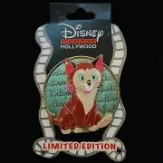 LE 300 DSSH Dinah Cat Alice in Wonderland Cursive Cutie Disney Hollywood DSF Pin