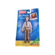 Playskool Dollhouse Doctor Man Poseable Figure Toy Play People Some Spots NEW