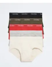 Calvin Klein Men's Underwear 100%Cotton 5-Pack Brief, S