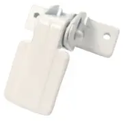 Barton Kramer 712C White Aluminum Door Latch 2.25 L x 0.63 W in.