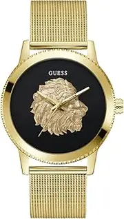 GUESS Men's Monarch Watch GW0702G1 Gold, Golden, Bracelet