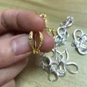 Frosted Ear Clasps&hook Accessories Earring Handmade Diy Making Jewelry Finding