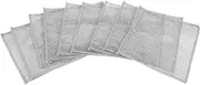 GLEAVI 10pcs Multi Purpose Wire Dish Cloths Reusable Kitchen Cleaning Rags for Dry Cleaning of Cookware Silverware Glassware Non Scratch Design