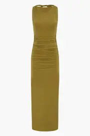 CASCINA TWIST MIDI DRESS