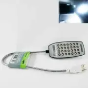 Bright 28 LED USB Mini Light Flexible Computer Lamp Laptop Black Color New!