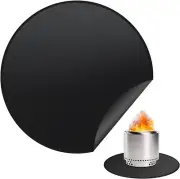 36" Fire Pit Mat for Solo Stove Bonfire, round Fireproof under Grill Mats for Ou