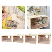 Bird Nest Box Bird House Parakeet Nesting Box for Cockatiel Lovebirds