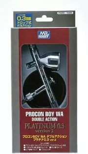 GSI Creos Mr.Hobby PS289 PROCON BOY WA DOUBLE ACTION PLATINUM 0.3 Version 2 New