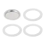 Aluminium Filter Replacement 49x41x5mm for 1-Cup Use Mocha Coffee Maker Pot