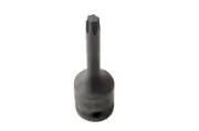 Cr-Mo 1/2” Dr. 75mmL Torx Star Deep Impact Socket Bits: T20-25-30-40-47--80-T90