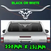 Long Horn Sticker Car Decal 4x4 Country Williams Bull Aussie Ute Longhorn Vinyl