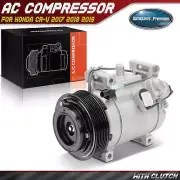 A/C Compressor w/ Clutch for Honda CR-V 2017 2018 2019 L4 1.5L 2.4L 114.3mm PV7 (for: Honda)
