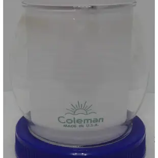 Coleman 200系列汽化燈原廠玻璃燈罩（二手）