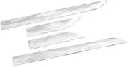 Side Door Body Trim Stick Strip Molding Stream Lamp Panel Bumper Compatible for Subaru Forester 2018 2019 2020 2021 2022(Style B)