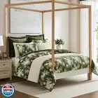 Wonderful Luxury Bridget Floral Velvet Quilt Set, Queen Size Print Geometric