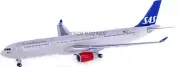 for Herpa for Scandinavian Airlines for Airbus A330-300 LN-RKU 1:200 plane Model