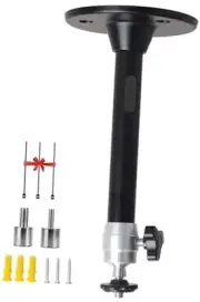 Mini Projector Ceiling Mount 360° Adjustable Wall Mount Length 7in / 18cm