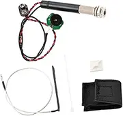 DRESSOOS 1Set Portable Acoustic Guitar Pickup Multi Function Sound Pickup for Instruments Durable Guitar Replacement Part Easy to Install Excellent Sound Performance