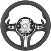 Upgrade Compatible With F80 M3 Style Steering Wheel With Paddle Shifters Compatible With BMW F20 F22 F30 F32 F15 F16 2012 2013 2014 2015 2016-2019