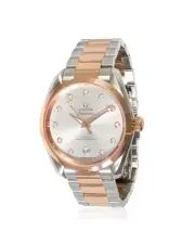 Omega Seamaster Aqua Terra Diamond Watch Women Metallic | Silver Watches