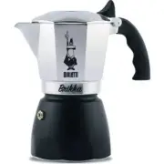 Bialetti Brikka Moka Express 2 & 4 Cup Stovetop Coffee Espresso Maker Aluminium