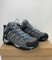 Merrell Womens Sz 6.5-7.5 Crosslander 2 Gray Suede Trail Hiking Boots Runs Small
