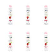 6PK Dove 127g/220ml Antiperspirant Women Deodorant Spray Advanced Care Go Fresh