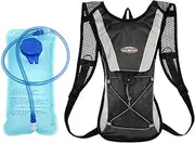 Leona Co Hydration Pack with 2L Hydration Bladder Lightweight Insulation Water Rucksack Backpack Bladder Bag Cycling Bicycle Bike Hiking Camping Climbing Pouch