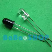 10pairs ( Launch Emitter + Receiver ) 5mm 940nm IR infrared diode LED Lamp New