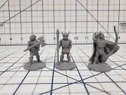 Orc Warriors 2 Set (3 minis)- DND - Pathfinder - RPG - Dungeon & Dragons - Minia
