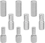 ECSiNG 9Pcs Antenna Adapter Screw M4 M5 M6 Universe Car Thread Set Accessories for Vehicle Rod Antenna Roof Antenna Car Antenna Mast Conversion Screw