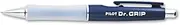 PILOT Dr. Grip Refillable & Retractable Ballpoint Pen, Medium Point, Navy Barrel, Blue Ink, Single Pen (36101)