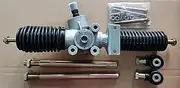 Upgraded Steering Gear Box Rack and Pinion Assembly 1824521 with Tie Rod Ends 7061189 for Polaris RANGER 500, 570, Crew, EV 2017 2018-2022