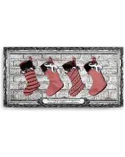 Ready2HangArt Stockings Canvas Wall Art by Olivia Rose