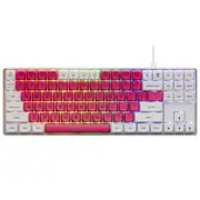 Gamiac TKL89G White RGB Hot-Swap Mechanical Keyboard Kailh Red