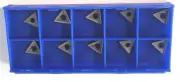 Set of 10 Spare Inserts for Glanze 777304 12 mm Lathe Tool set