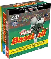 2024 Topps Heritage Baseball Retail Monster Box - 15 Packs per Box