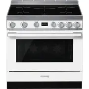 Smeg Portofino 90cm Induction Cooker - White