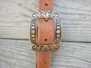 West 74 Hermann Oak Harness Leather Jeremiah Watt Copper One Ear Headstall
