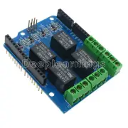 DC 5V 4 Channel Relay Shield Terminal Expended Board for Arduino R3