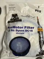 Dust care pre motor Vacuum Cleaner Filter Designed to Fit Dyson DC18