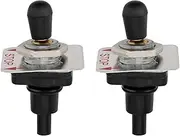 2-Piece Motor Stop Switch for Cutting Saw 1121-430-0200 Replacement Part 1110-430-0202 Motor Rocker Switch Compatible with Stihl 030 031 032 041 041av 045 051 056 075