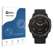 Optic+ Nano Glass Screen Protector for Garmin Fenix 6X Pro